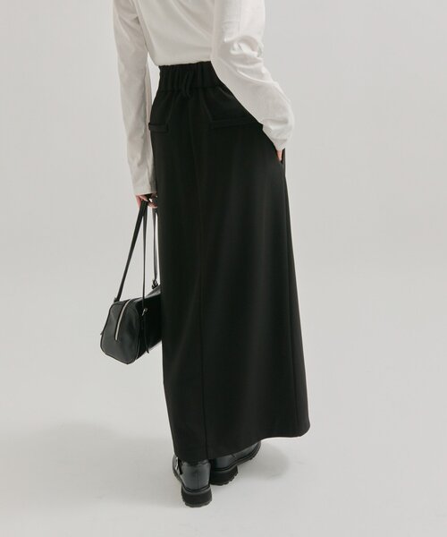 mystic(ミスティック)の「WAVEフロントZIPスカート(スカート・レディース・ブラック/ブラウン・1/2)」の6枚目の写真