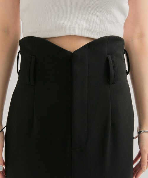 mystic(ミスティック)の「WAVEフロントZIPスカート(スカート・レディース・ブラック/ブラウン・1/2)」の14枚目の写真