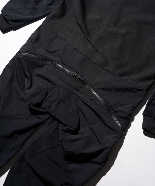 NANGA(ナンガ)の「NANGA / ナンガ POLARTEC EXPEDITION ALL IN ONE ポーラテック エクスペディション オールインワン(つなぎ/オールインワン・メンズ・ブラック・SMALL/MEDIUM/LARGE)」の14枚目の写真