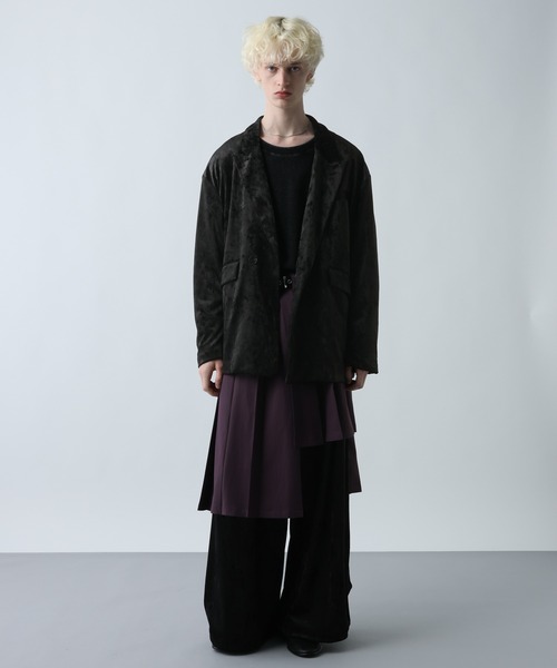 セール】【SET UP対応】クラッシュベロアオーバージャケット(HARE