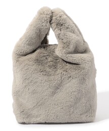 vangi（バンギ）の「VANGI フェイクファー ショッピングバッグ（ハンドバッグ）」