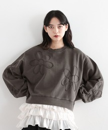 RAGEBLUE | コード刺繍/裏毛スウェット(スウェット)