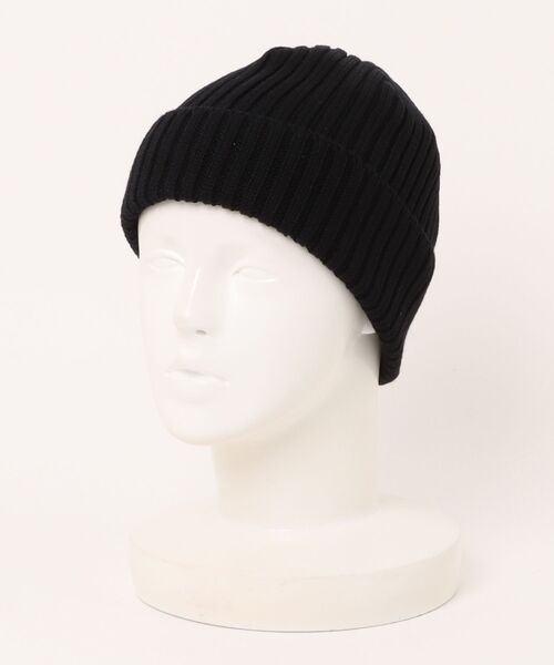 KIJIMA TAKAYUKI(キジマ タカユキ)の「KIJIMA TAKAYUKI WOOL WATCH CAP(ニットキャップ/ビーニー・メンズ・グレー/ブラック・FREE)」の3枚目の写真
