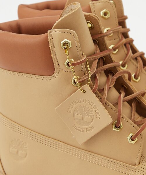 CIAOPANIC(チャオパニック)の「【Timberland/ティンバーランド】プレミアム 6インチ ウォータープルーフ ブーツ メンズ(ブーツ・メンズ・ベージュ・9/10)」の3枚目の写真