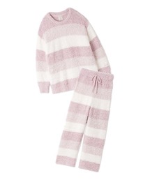 gelato pique(ジェラートピケ)の【ONLINE限定】ジェラート3ボーダープルオーバー&ロングパンツセット(ルームウェア/パジャマ)