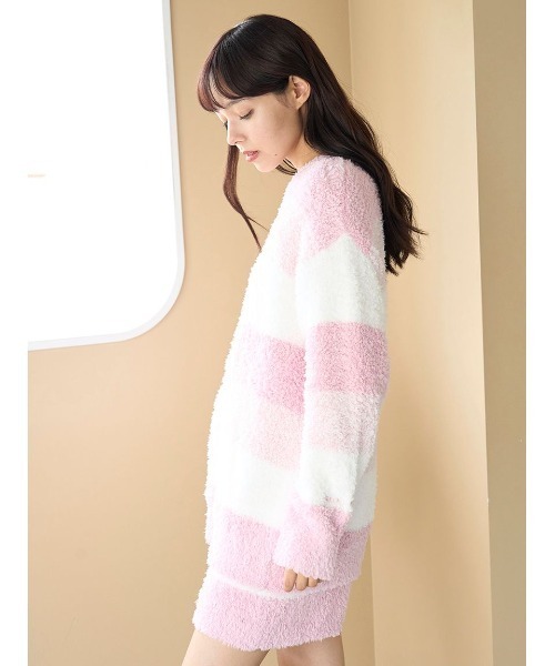 ONLINE限定】ジェラート3ボーダープルオーバー&ロングパンツセット ONLINE限定】ジェラート3ボーダープルオーバー&ロングパンツセット