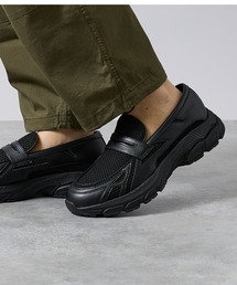 ABAHOUSE | BLACK LOAFER SNEAKERS / ブラック ローファースニーカー/ユニセックス(スニーカー)