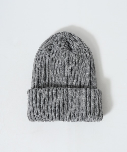 FUNALIVE（ファンアライブ）の「Craig 畦編みカラーリブニットキャップ/ルーズビーニー ワッチキャップ ニット帽（ニットキャップ/ビーニー・メンズ・テラコッタ/ネイビー/ベージュ/ブラック/セージグリーン/グレー/ボルドー/ダークベージュ/チャコールグレー/カーキ・F）」の13枚目の写真