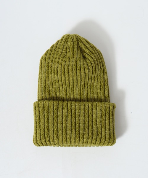 FUNALIVE（ファンアライブ）の「Craig 畦編みカラーリブニットキャップ/ルーズビーニー ワッチキャップ ニット帽（ニットキャップ/ビーニー・メンズ・テラコッタ/ネイビー/ベージュ/ブラック/セージグリーン/グレー/ボルドー/ダークベージュ/チャコールグレー/カーキ・F）」の20枚目の写真