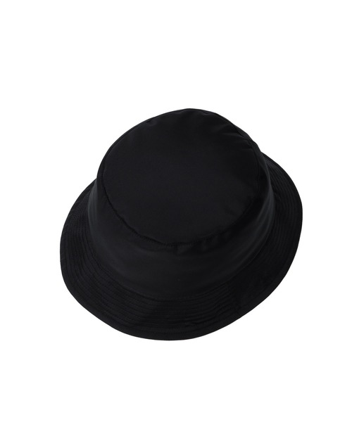 COOTIE PRODUCTIONS（クーティープロダクションズ）の「Polyester Ox Bucket Hat（ハット・メンズ・ブラック・MEDIUM/LARGE）」の3枚目の写真