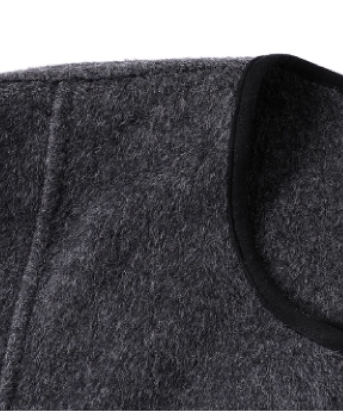 LA POMME jours(ラポミ・ジュール)の「Elegant One Tone Coat With Scarf(ノーカラーコート・レディース・ブラウン/アイボリー/グレー・SMALL/MEDIUM/LARGE)」の4枚目の写真