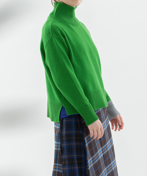 セール】ラムズウールハイネックセーター（ニット/セーター）｜nop de