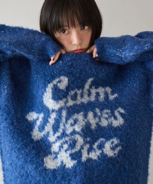 PBLIM(ページボーイリム)の「《UNISEX》ブークレロゴニット(ニット/セーター・レディース・グレー/ブラウン/ブルー・FREE)」の16枚目の写真