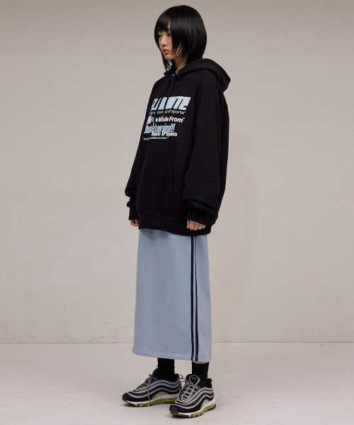 F.ILLUMINATE(フィルミネイト)の「スポーツシグナルロゴフードパーカー-ブラック(パーカー・レディース・その他・MEDIUM/LARGE/SMALL)」の5枚目の写真