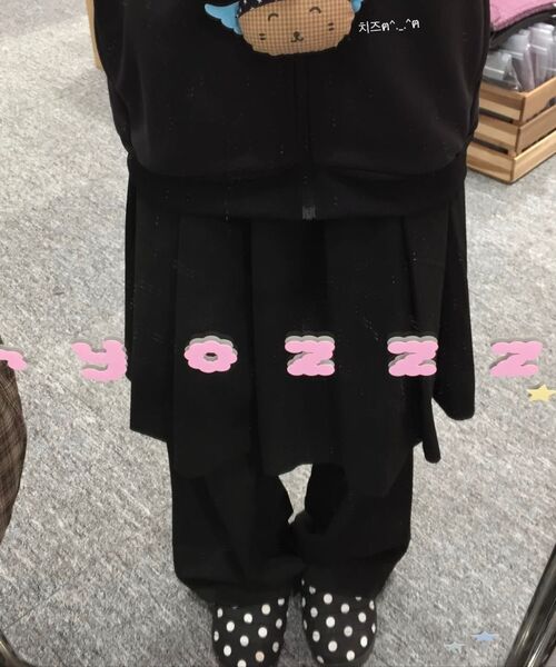 MUSINSA STANDARD WOMAN（ムシンサスタンダードウーマン）の「ウィメンズプリーツスカートレイヤードスラックス[ブラック]（スラックス・レディース・その他・34/32/30/31/24/25/26/27/28/29）」の8枚目の写真