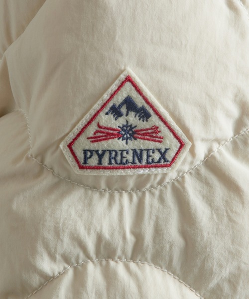 Pyrenex(ピレネックス)の「【Pyrenex】NACRE ノーカラーキルティングダウンジャケットHWY012P(ダウンジャケット/コート・レディース・ブラック/アイボリー・34/36/38/40)」の16枚目の写真