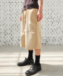 DIVEIN（ダイブイン）の「DENIM BURMUDA WORK PANTS (BEIGE)（その他パンツ）」