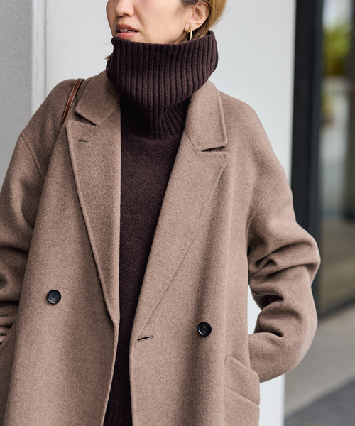 ≪追加≫SUPER160'sダブルブレストコート 3（チェスターコート