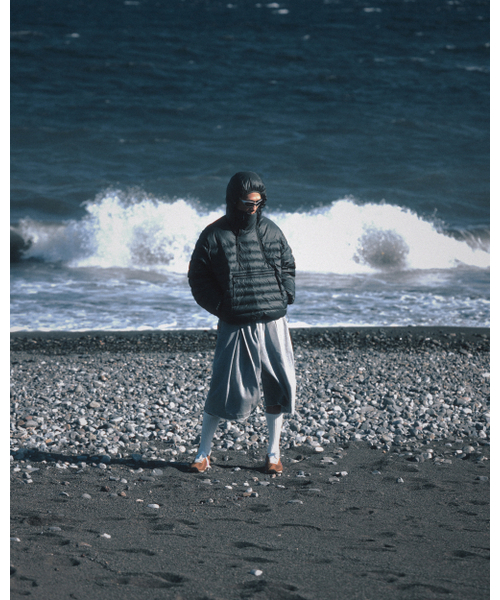 ANGLAN(アングラン)の「Duck Down Hooded Anorak Puffer - Dark Green(ダウンジャケット/コート・メンズ・その他・FREE)」の6枚目の写真