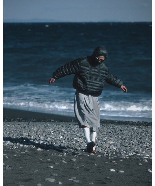 ANGLAN(アングラン)の「Duck Down Hooded Anorak Puffer - Dark Green(ダウンジャケット/コート・メンズ・その他・FREE)」の7枚目の写真