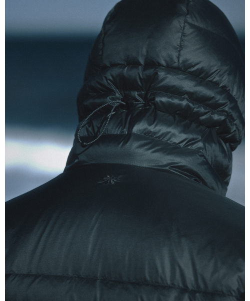 ANGLAN(アングラン)の「Duck Down Hooded Anorak Puffer - Dark Green(ダウンジャケット/コート・メンズ・その他・FREE)」の9枚目の写真