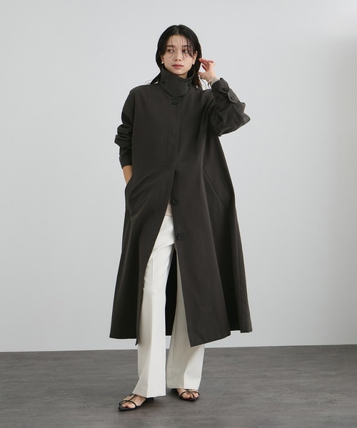 WEB限定】エフォートレスステンカラーコート（ステンカラーコート