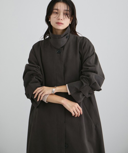 WEB限定】エフォートレスステンカラーコート（ステンカラーコート