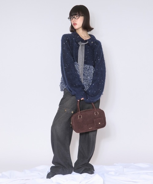 セール】loop knit polo / ループニットポロ（ニット/セーター）｜loin