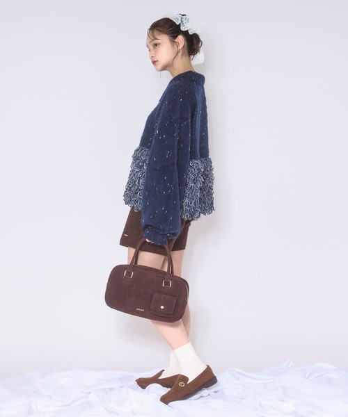 loop knit polo / ループニットポロ（ニット/セーター）｜loin nuit