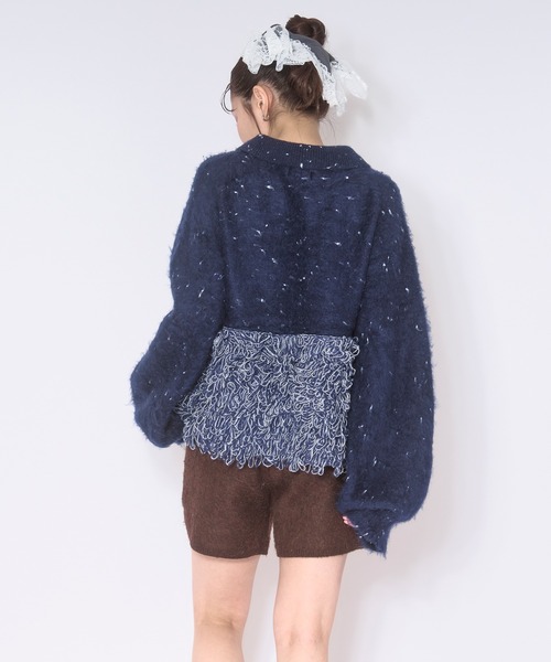 loop knit polo / ループニットポロ（ニット/セーター）｜loin nuit