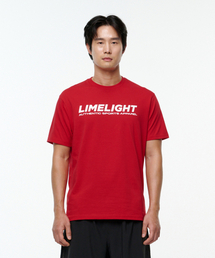 ライムライトTシャツ(レッド/ホワイト)
