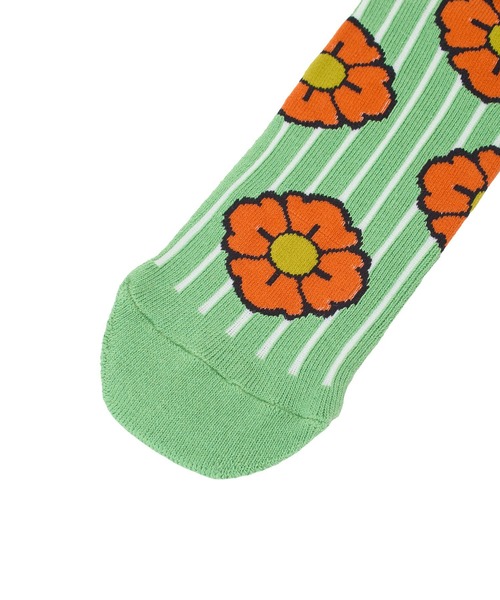 ROSE BUD（ローズバッド）の「(HAVE A GRATEFUL DAY)CREW SOCKS（ソックス/靴下・レディース・オレンジ・ONE SIZE）」の9枚目の写真