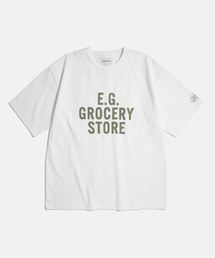 ESPIONAGE | グローサリー ヘビーウェイト T シャツ オフホワイト(Tシャツ/カットソー)