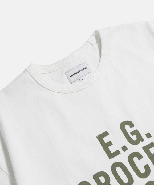 ESPIONAGE(エスピオナジ)の「グローサリー ヘビーウェイト T シャツ オフホワイト(Tシャツ/カットソー・レディース・その他・MEDIUM/LARGE/X-LARGE)」の3枚目の写真