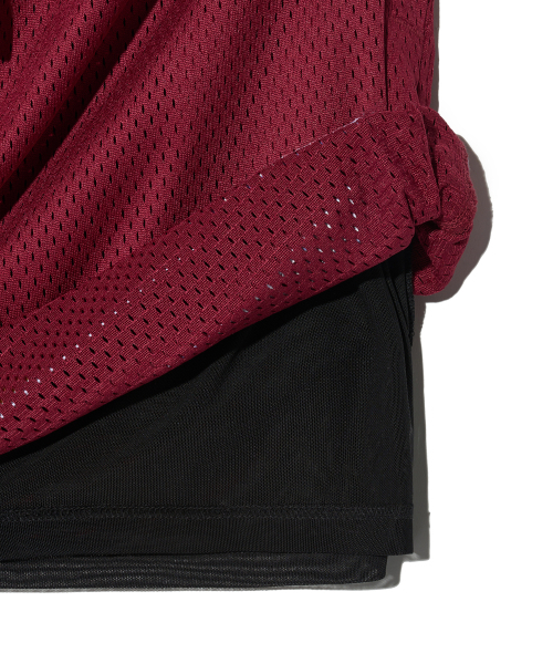 PHYPS MOTORCYCLE(フィップスモーターサイクル)の「Lip Mesh Jersey Shorts Red(その他パンツ・レディース・その他・SMALL/MEDIUM/LARGE/X-LARGE)」の12枚目の写真