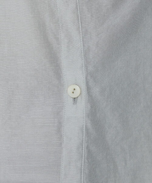 COMME CA(コムサ)の「〔 TALLサイズ 〕 シアーキュプラシルク シャツ(シャツ/ブラウス・レディース・ブラック/ライトグレー/ホワイト・15号)」の20枚目の写真