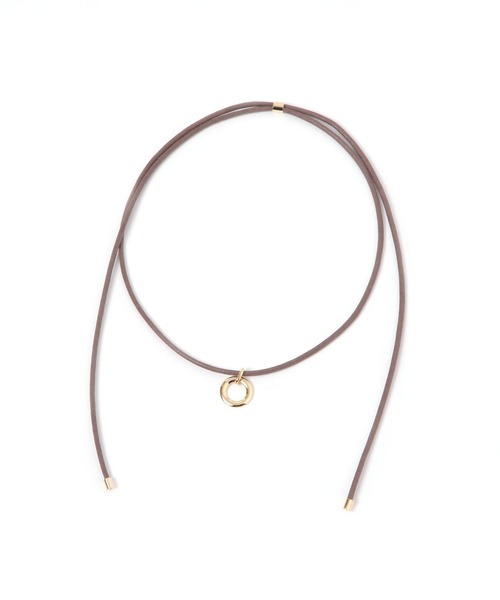 studio CLIP（スタディオクリップ）の「リングコードチョーカー（ネックレス・レディース・その他1/その他2・FREE）」の2枚目の写真