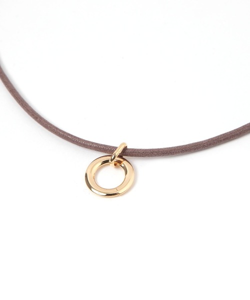 studio CLIP（スタディオクリップ）の「リングコードチョーカー（ネックレス・レディース・その他1/その他2・FREE）」の3枚目の写真