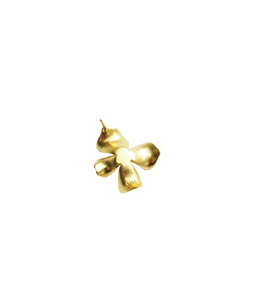 LOVE POMME POMME(ラブポムポム)の「Metal Flower Pierce(ピアス(両耳用)・レディース・ゴールド・ONESIZE)」の4枚目の写真