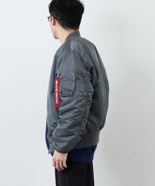 ALPHA/アルファ] MAｰ1 フライトミリタリージャケット（ミリタリー