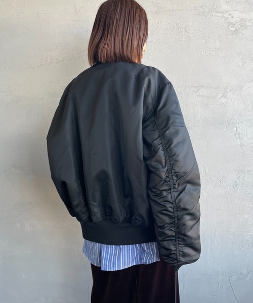 ALPHA/アルファ] MAｰ1 フライトミリタリージャケット（ミリタリー