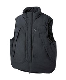 AREUBAN（アルバン）の「プルアップ7オンスダウンベスト_チャコール（ダウンベスト）」