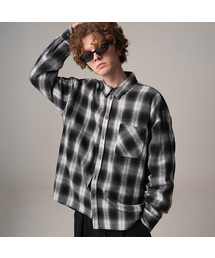 ZENDUST（ジェンダスト）の「Michelle Check Shirt BLACK（シャツ/ブラウス）」