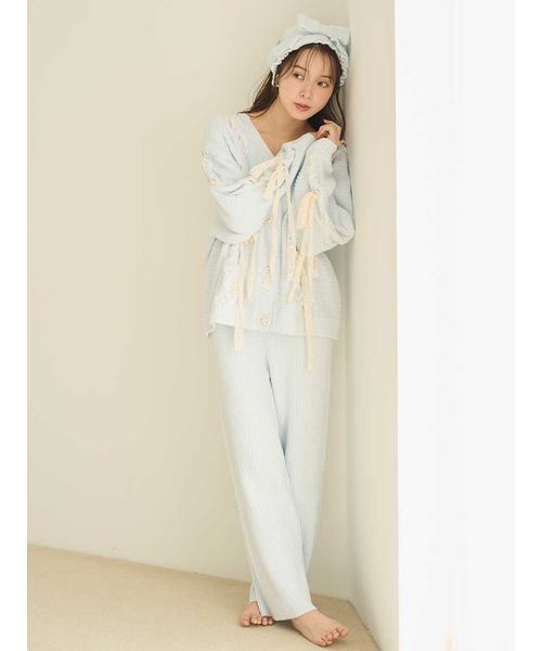 セール】リボンセットアップ（ルームウェア/パジャマ）｜SNIDEL HOME