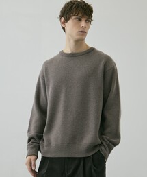 CASHMERE クルーネックニット