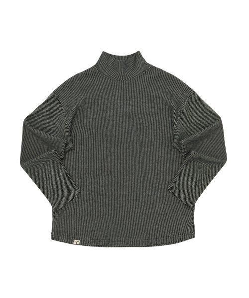 A NOTHING(アナッシング)の「RAIN DROP-SHOULDER TURTLE-NECK TEE (Black)(Tシャツ/カットソー・レディース・その他・SMALL)」の1枚目の写真