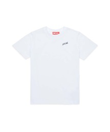 DIESEL KIDS | DIESEL(ディーゼル)Kids & Junior ワンポイントブランドロゴ半袖Tシャツカットソー(Tシャツ/カットソー)