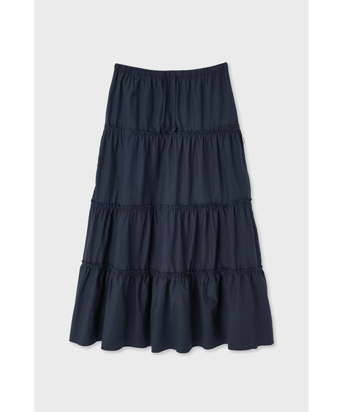HOMEBODY THINGS(ホームバディ ティングズ)の「Maxi Shirring Flare Skirt (NAVY)(スカート・レディース・その他・FREE)」の7枚目の写真