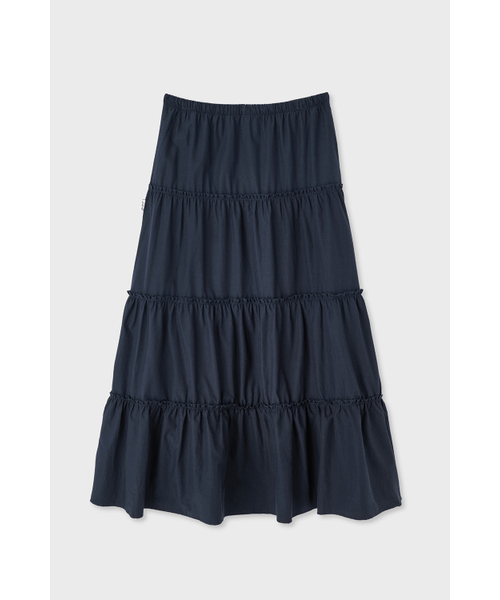 HOMEBODY THINGS(ホームバディ ティングズ)の「Maxi Shirring Flare Skirt (NAVY)(スカート・レディース・その他・FREE)」の8枚目の写真