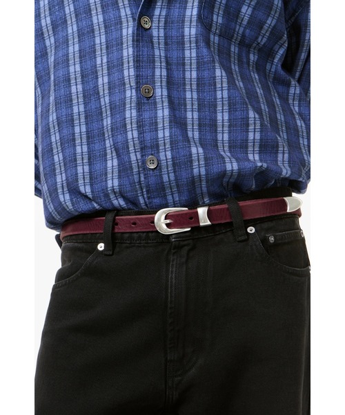 Our Legacy（アワーレガシー）の「OUR LEGACY 2 CM BELT（ベルト・メンズ・ブラウン系その他・80/70）」の2枚目の写真